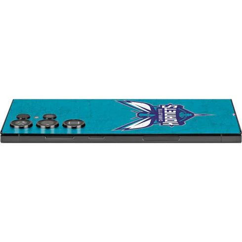 NBA Charlotte Hornets Distressed Galaxy S25 Ultra Skin
